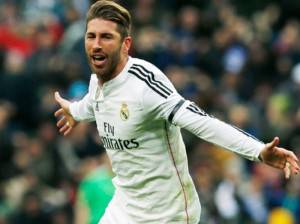 real madrid-bayern monaco. sergio ramos