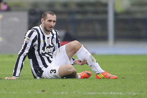 infortunio Chiellini