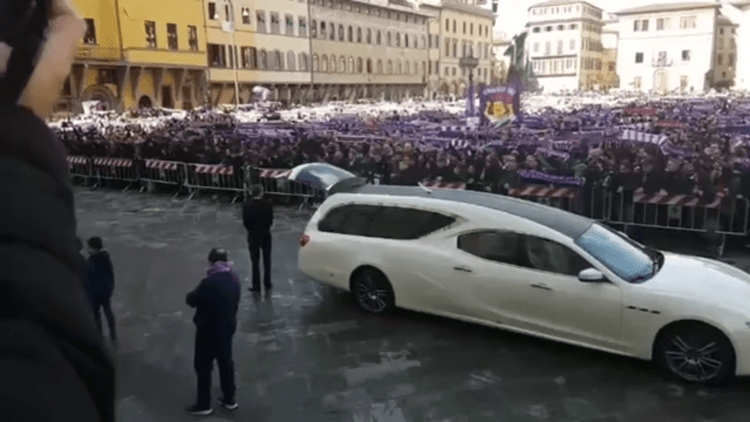 Il funerale di Davide Astori