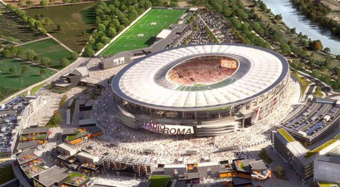 Stadio della Roma Raggi