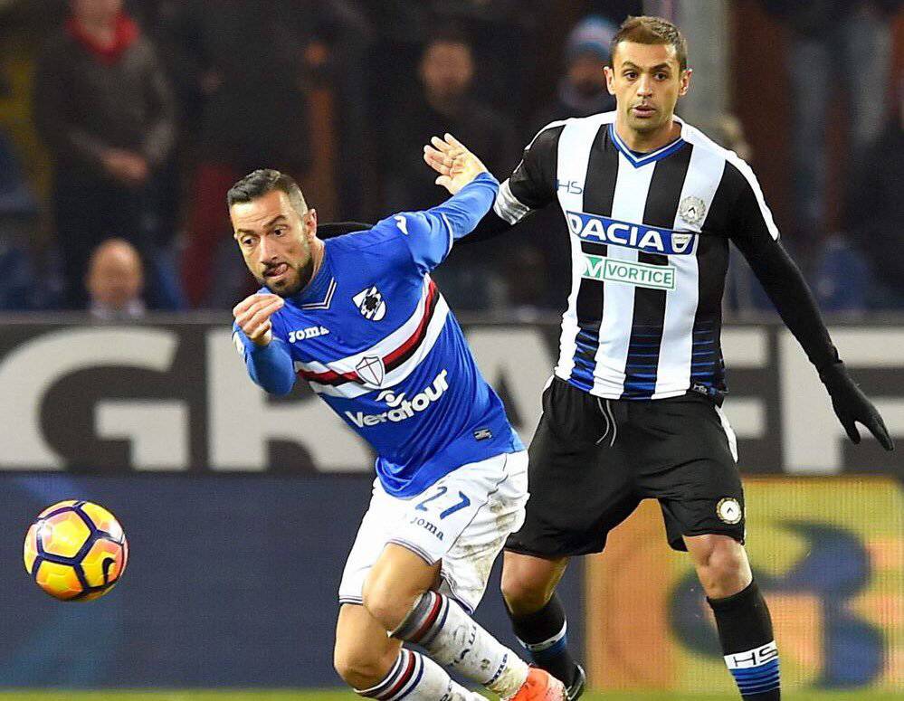 Sampdoria Udinese probabili formazioni