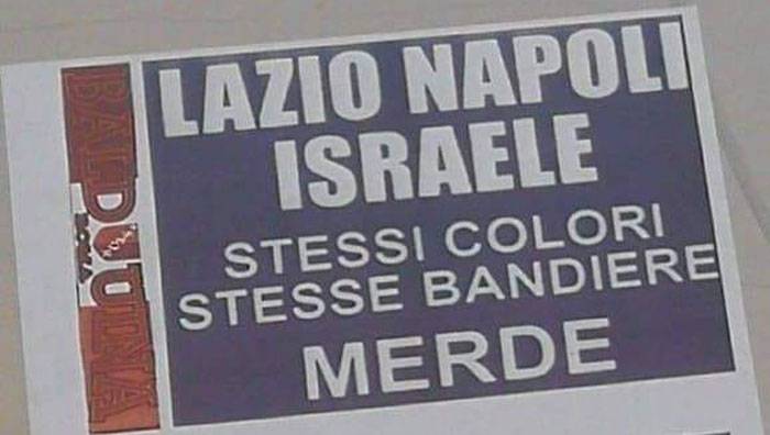 volantini antisemiti Malagò