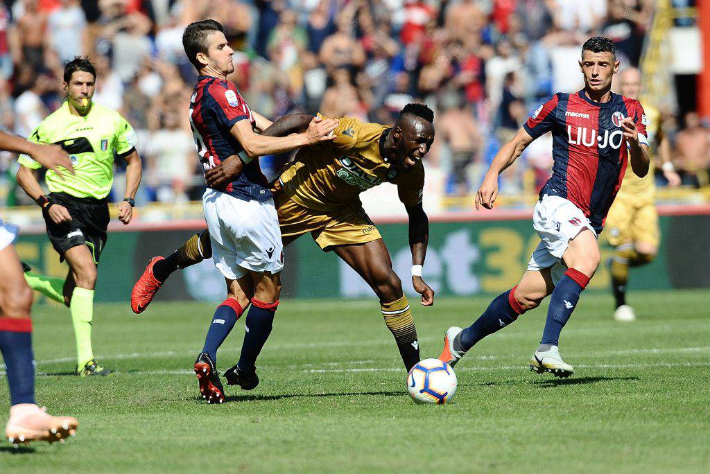 Udinese Bologna probabili formazioni