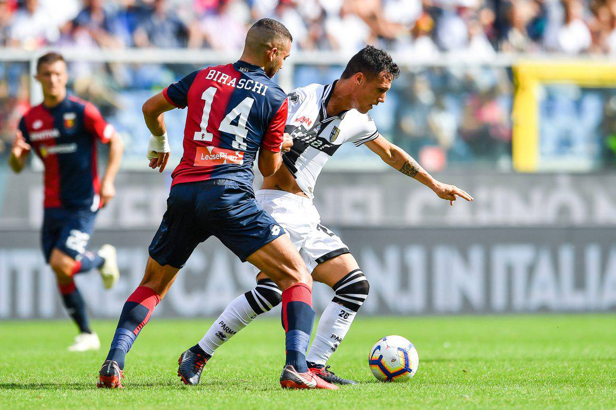 Pagelle Parma Genoa