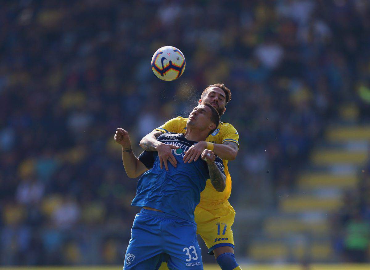 Empoli Frosinone probabili formazioni