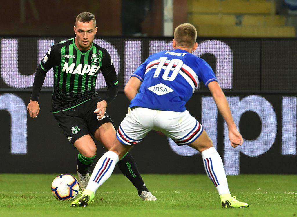 Sassuolo Sampdoria probabili formazioni