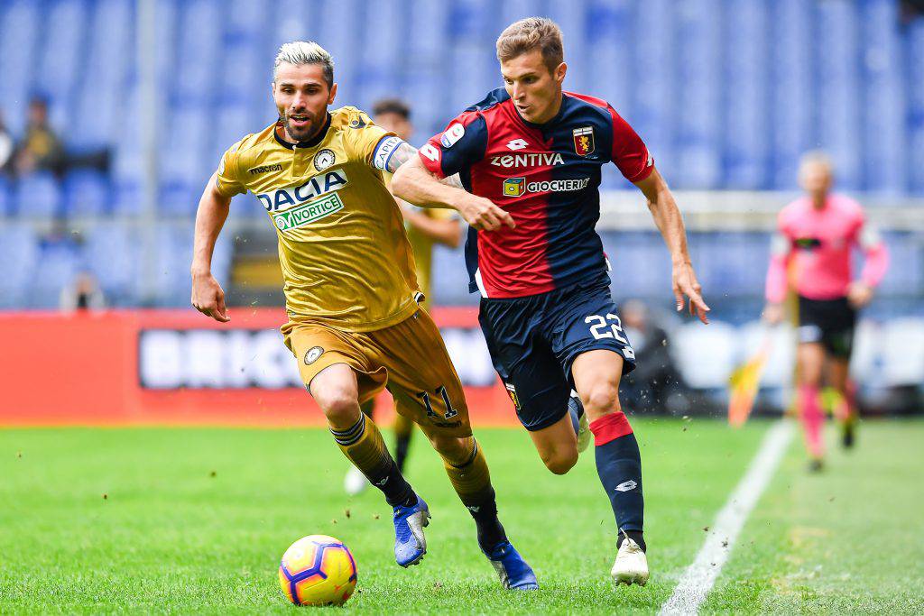 Pagelle Udinese Genoa