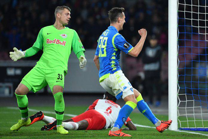FBL-EUR-C3-NAPOLI-SALZBURG Salisburgo Napoli statistiche