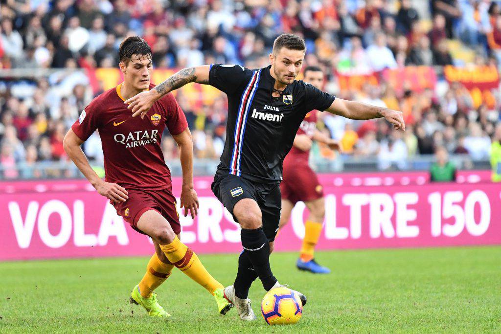 Sampdoria Roma probabili formazioni