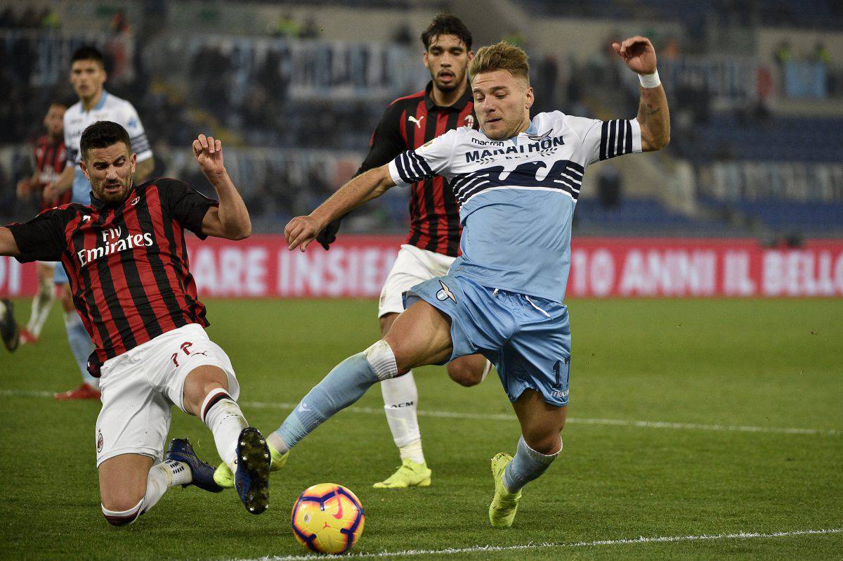 Milan Lazio probabili formazioni