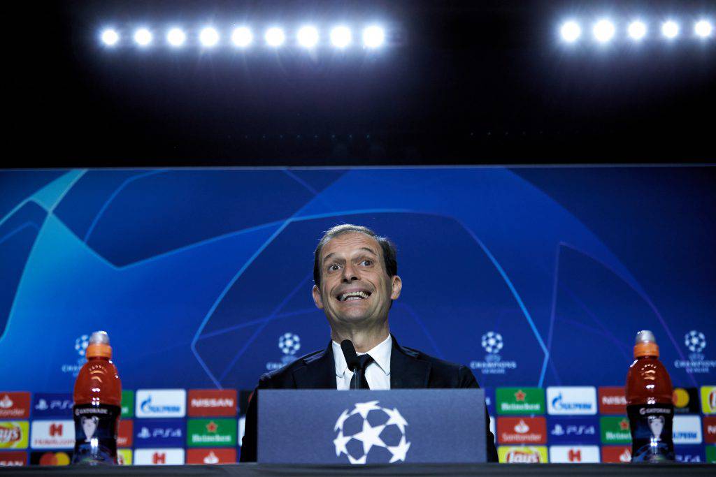 Ajax Juventus conferenza Allegri