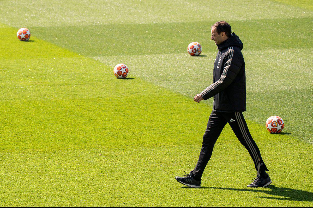 Ajax Juventus conferenza Allegri