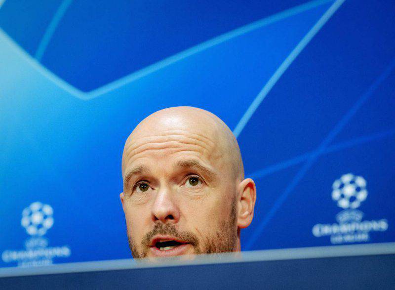 Juventus Ajax conferenza ten Hag
