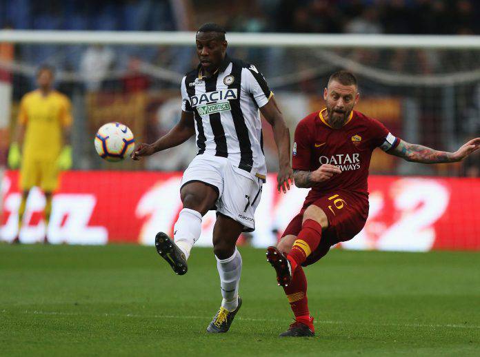 AS Roma v Udinese - Serie A Infortunio De Rossi