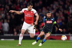 Napoli Arsenal formazioni ufficiali