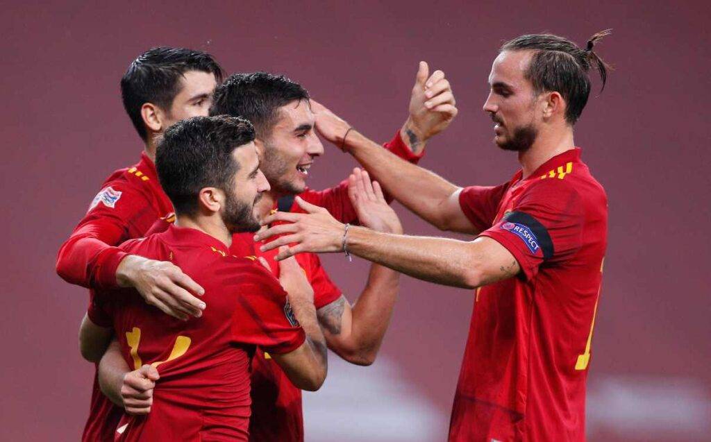 Fabian Ruiz con la Spagna (Getty Images)