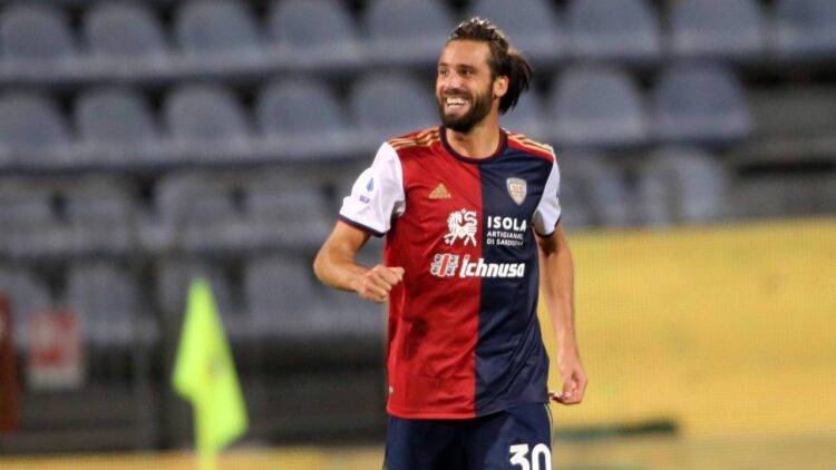 Leonardo Pavoletti in campo