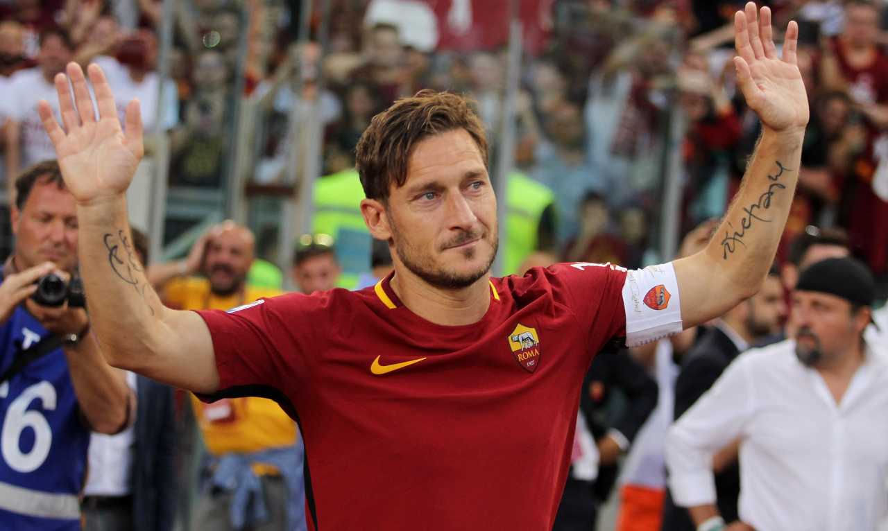 Roma Totti Covid