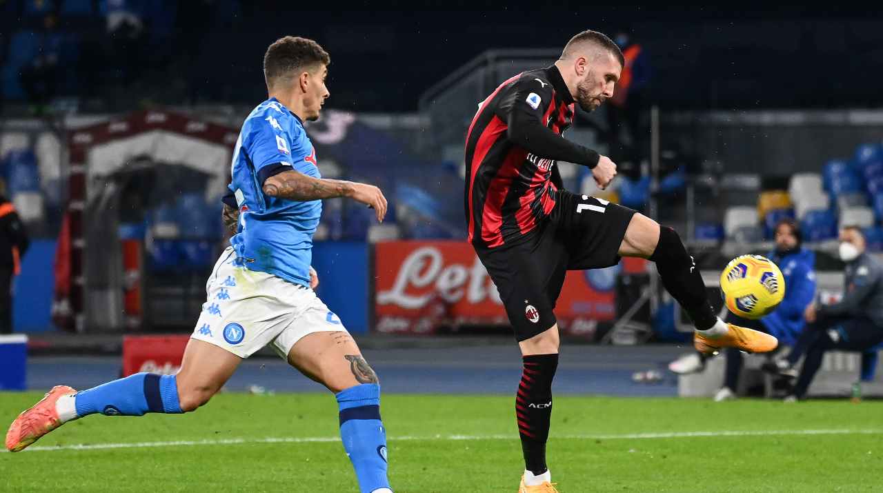 napoli milan live diretta