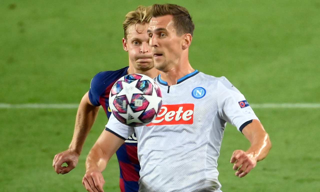 Napoli Milik Atletico Madrid