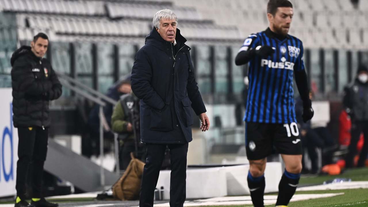 Atalanta Gasperini Gomez conferenza stampa