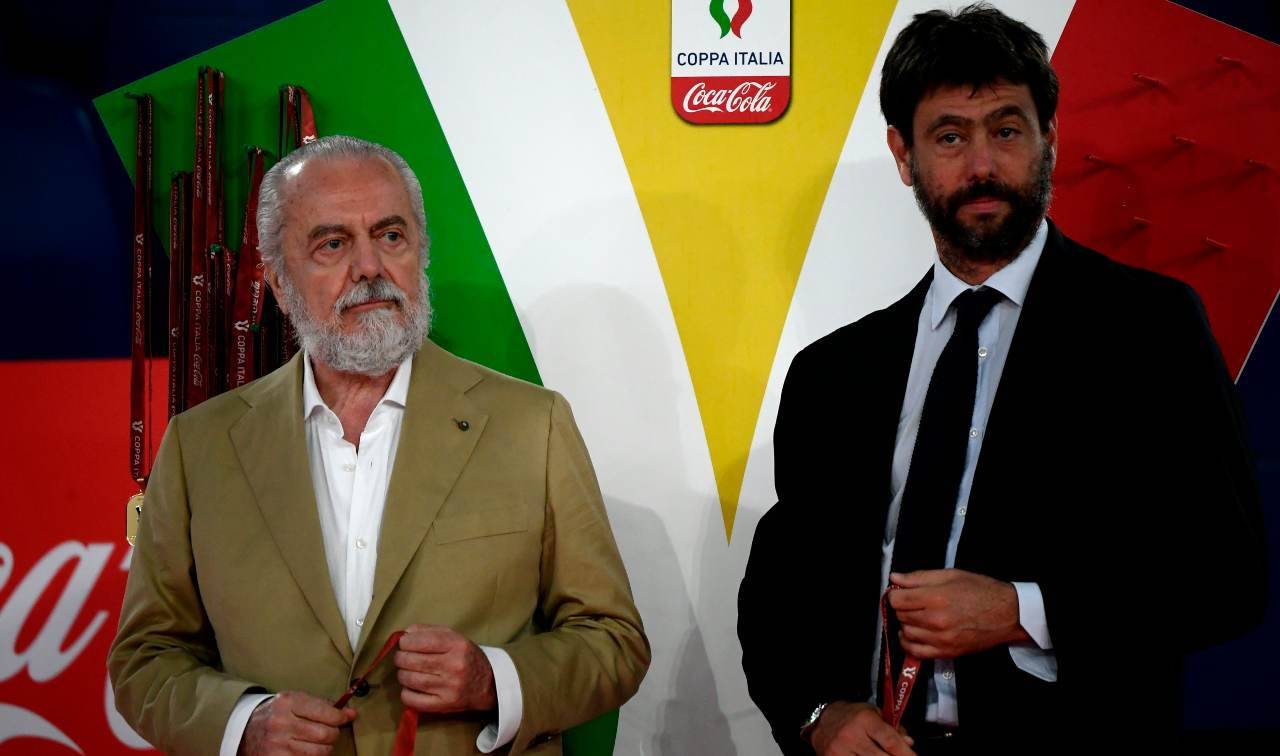 juventus napoli de laurentiis pirlo