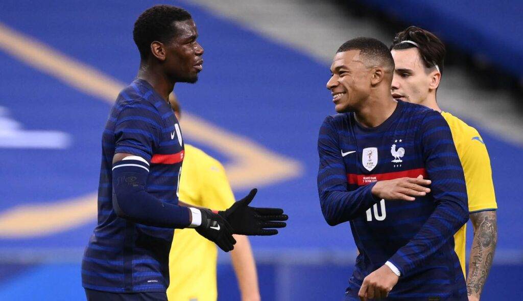 pogba mbappé juventus