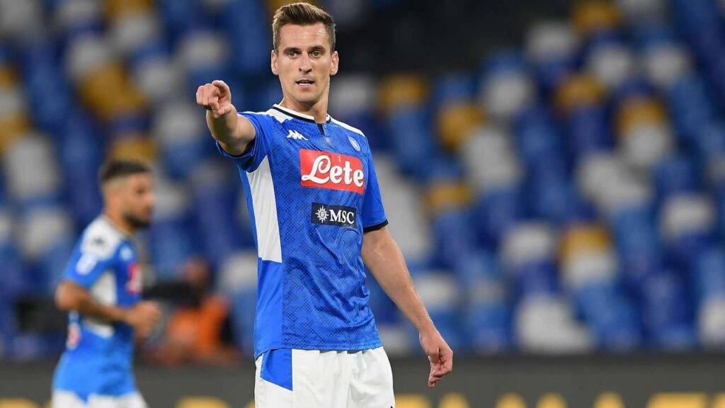 Arek Milik calciomercato Napoli Marsiglia Atletico Madrid De Vecchi intervista