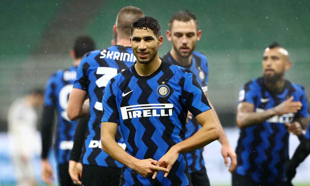 Hakimi Calciomercato Inter Real Madrid