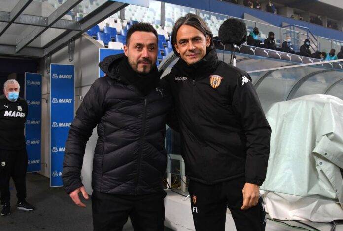 De Zerbi Inzaghi Sassuolo Benevento De Zerbi Inzaghi Sassuolo Benevento