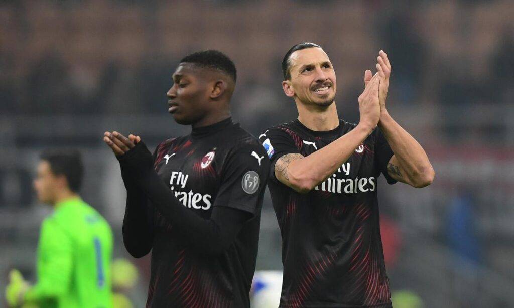 Ibrahimovic Leao Milan