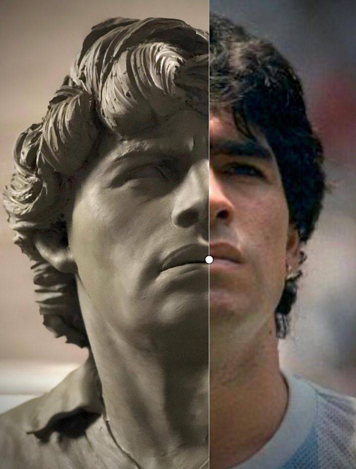 Statua Maradona