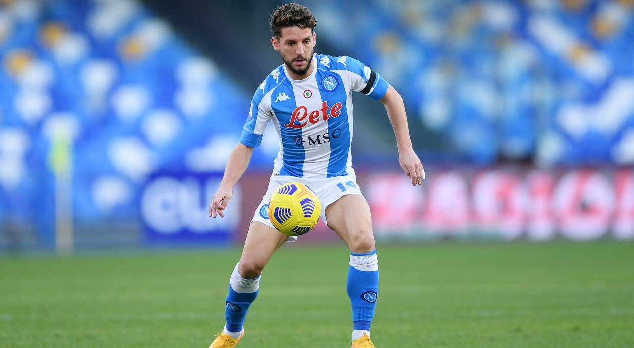 Napoli Mertens Infortunio