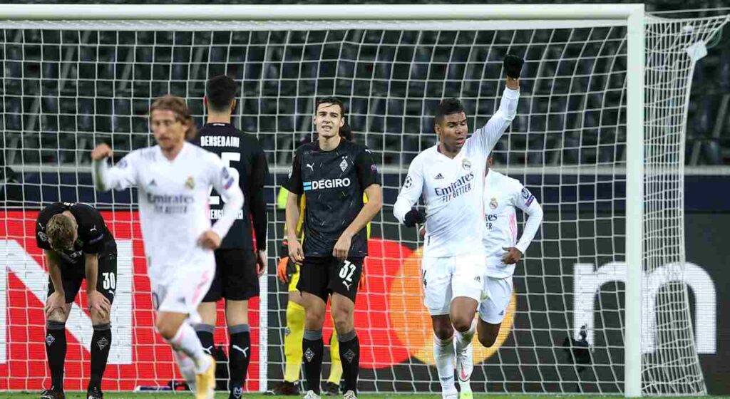 Real Madrid Borussia Monchengladbach, girone Inter