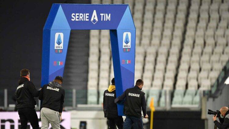 Lega Serie A all'Allianz Stadium