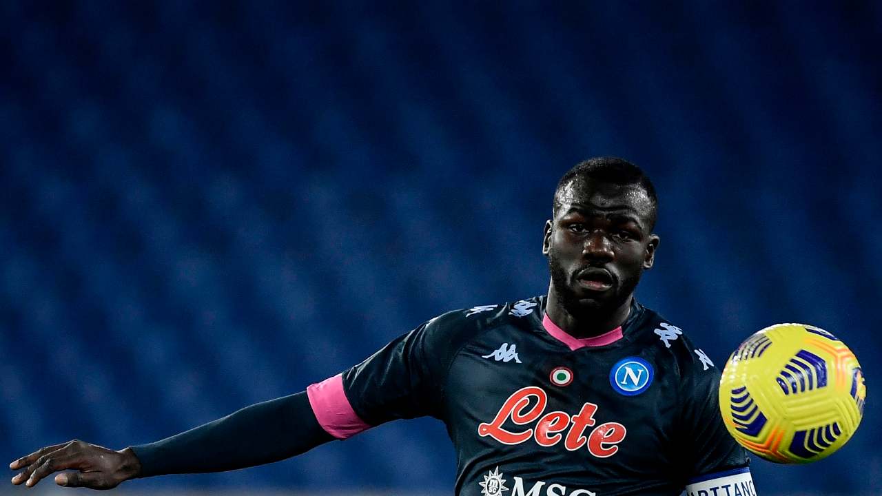 koulibaly lazio napoli infortunio