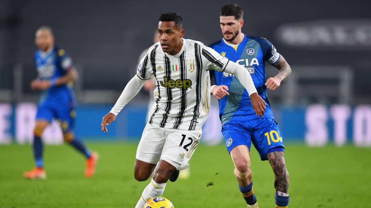 Alex Sandro positivo al Covid