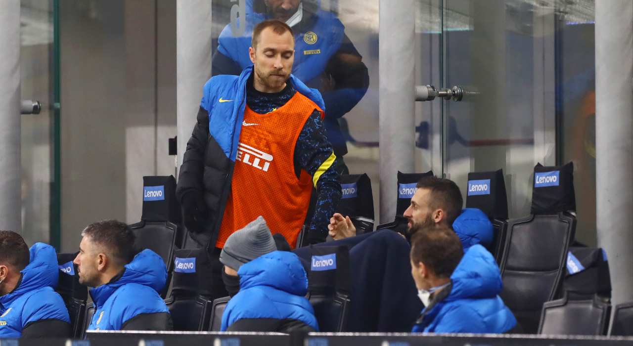 Christian Eriksen Coppa Italia Fiorentina Conte