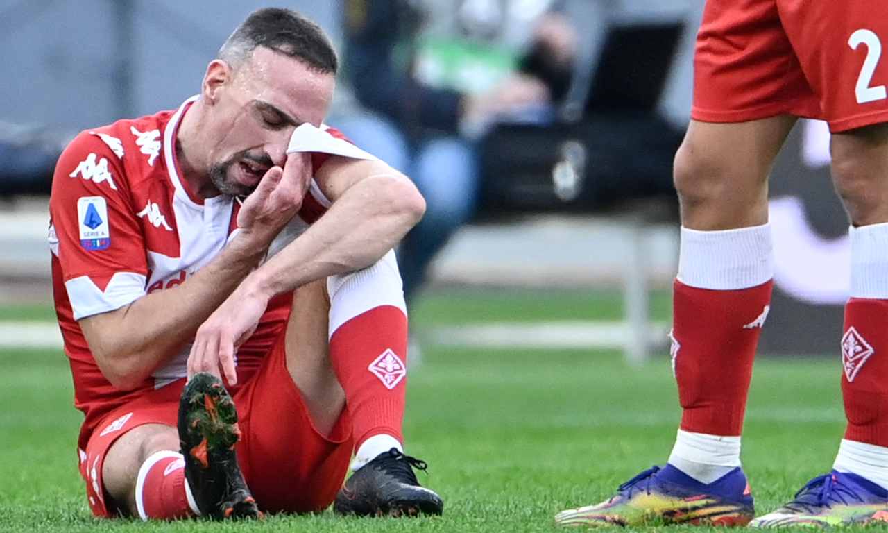 Ribery infortunio Fiorentina