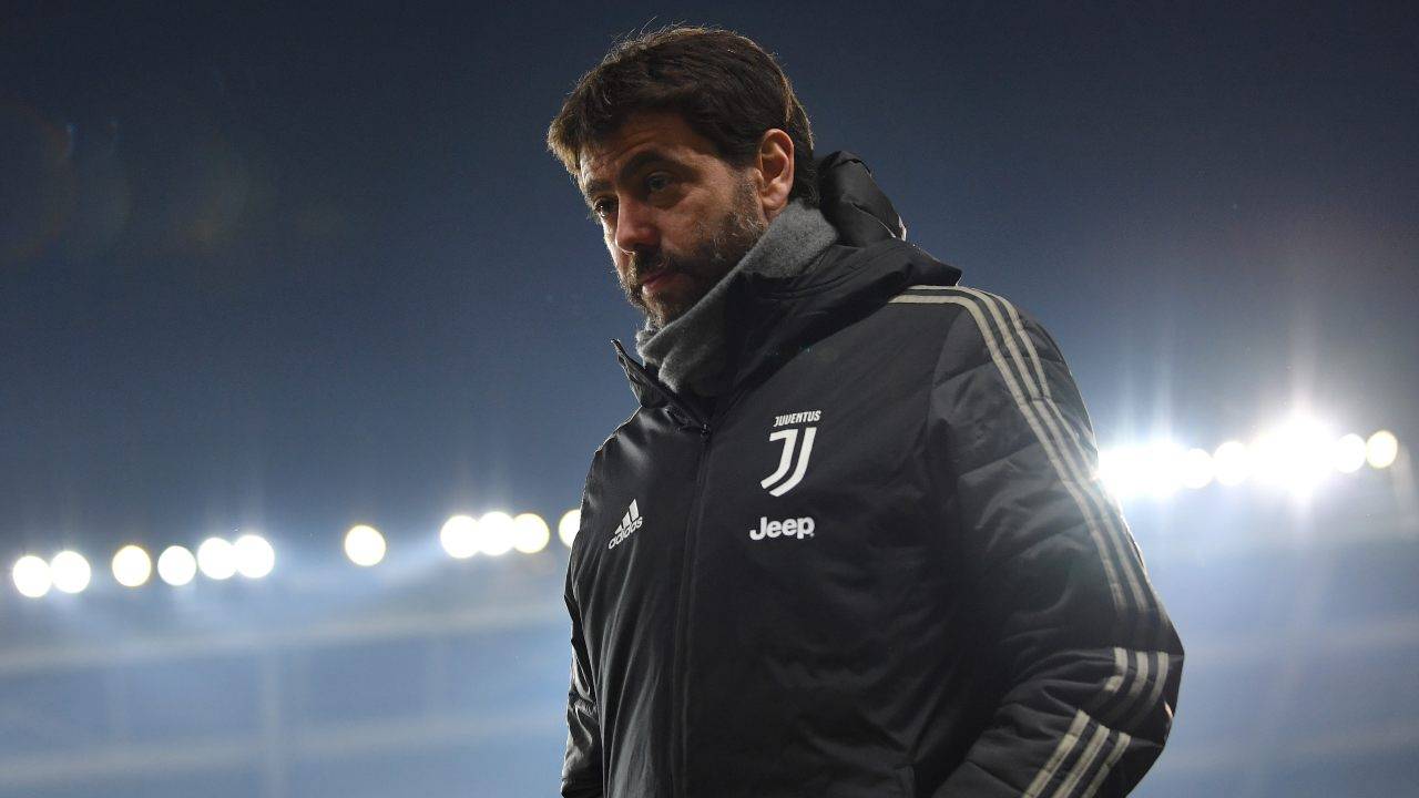 Andrea Agnelli in campo