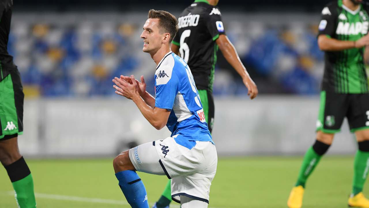 Arek Milik Napoli
