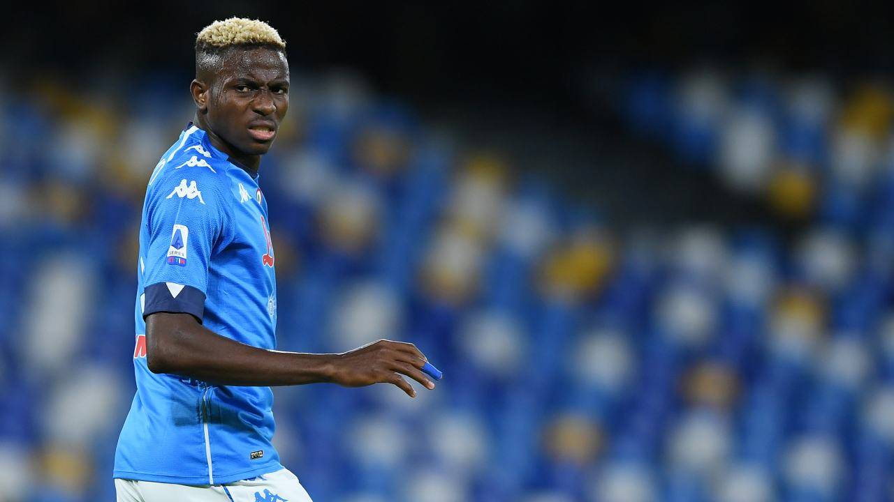 Victor Osimhen difende Gattuso