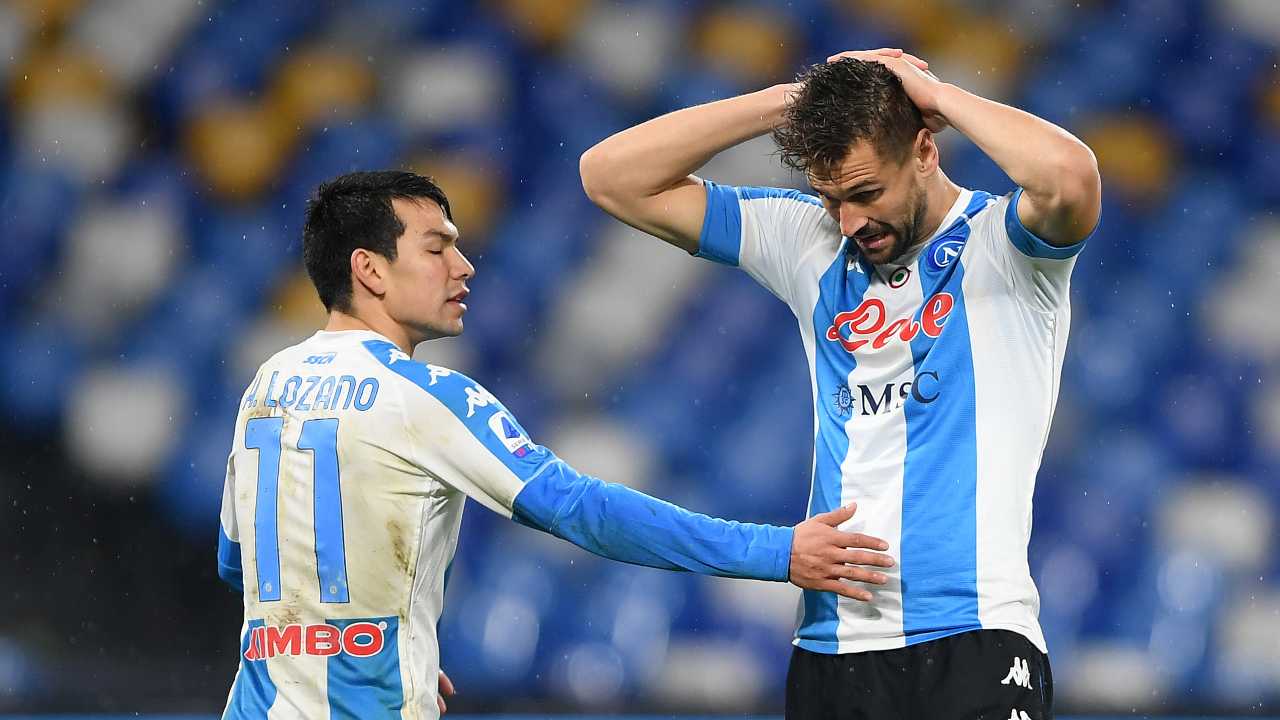 Napoli Spezia gattuso conferenza stampa