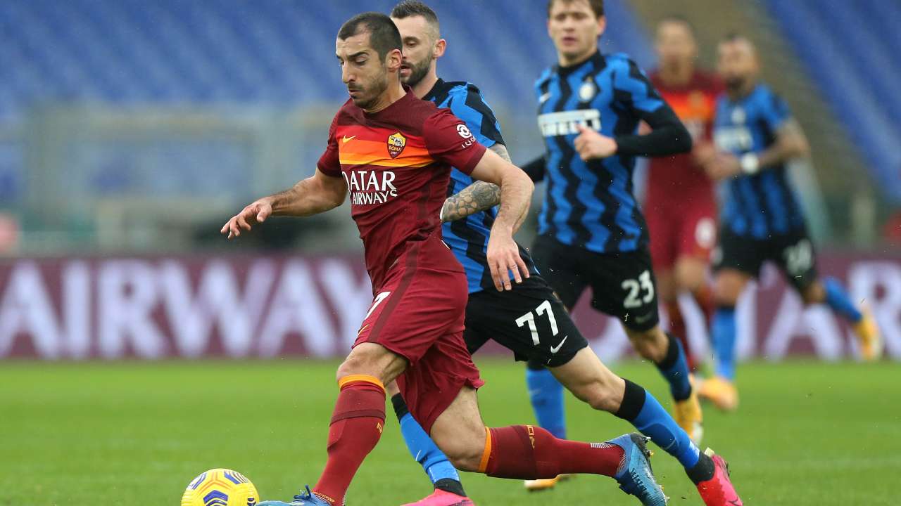 Mkhitaryan roma inter