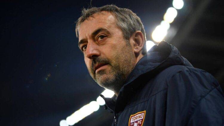 Marco Giampaolo in campo