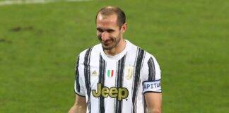 Chiellini sorride dopo la vittoria