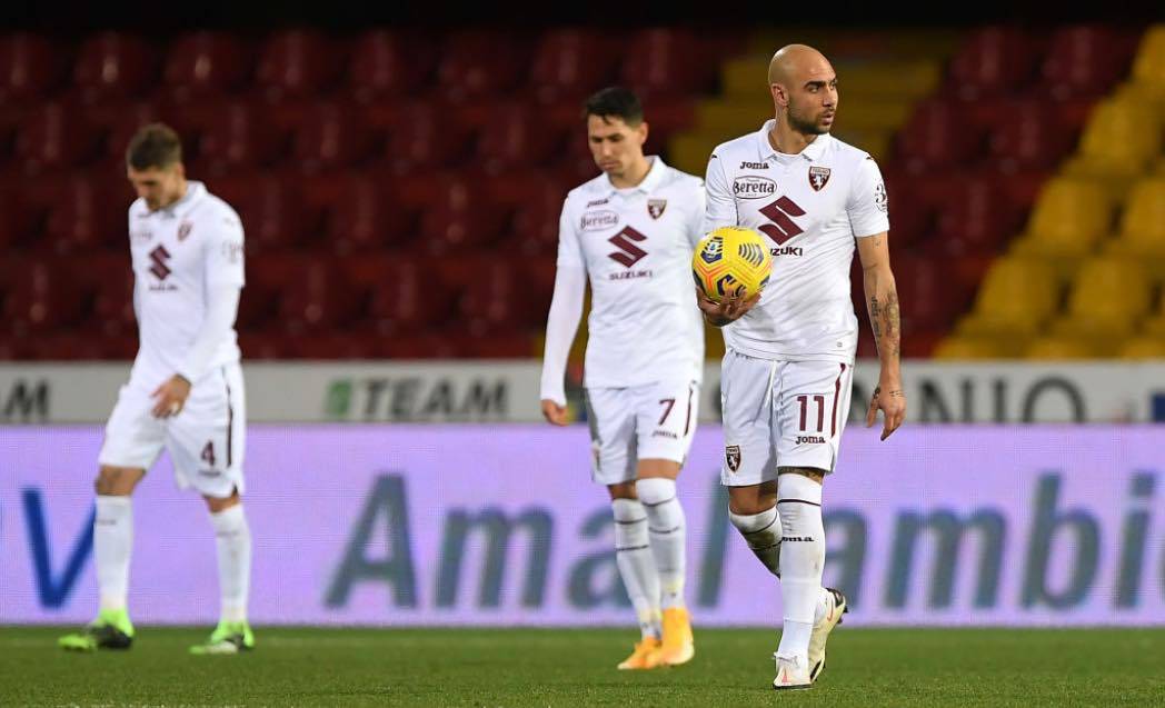 Zaza al Torino col pallone 