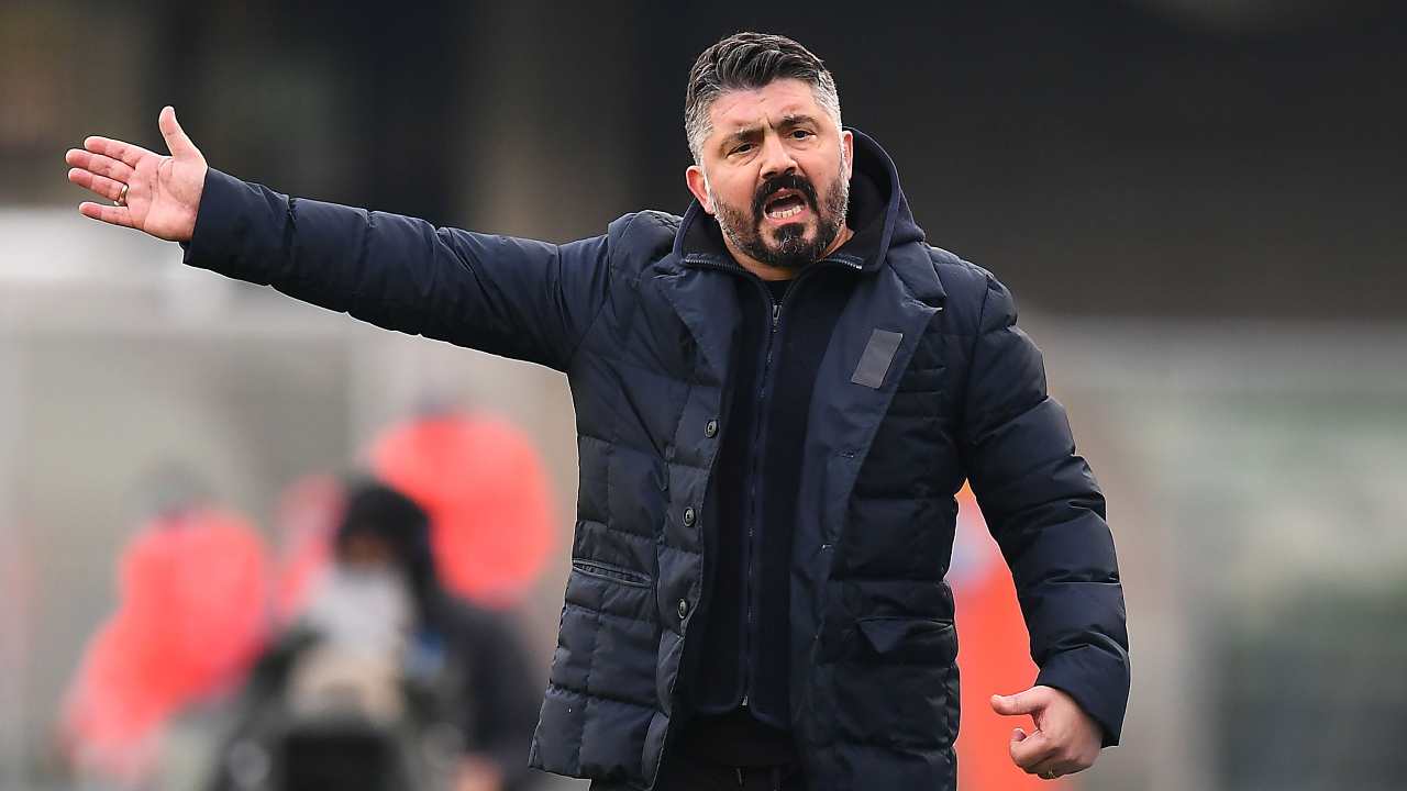 Rino Gattuso dà indicazioni