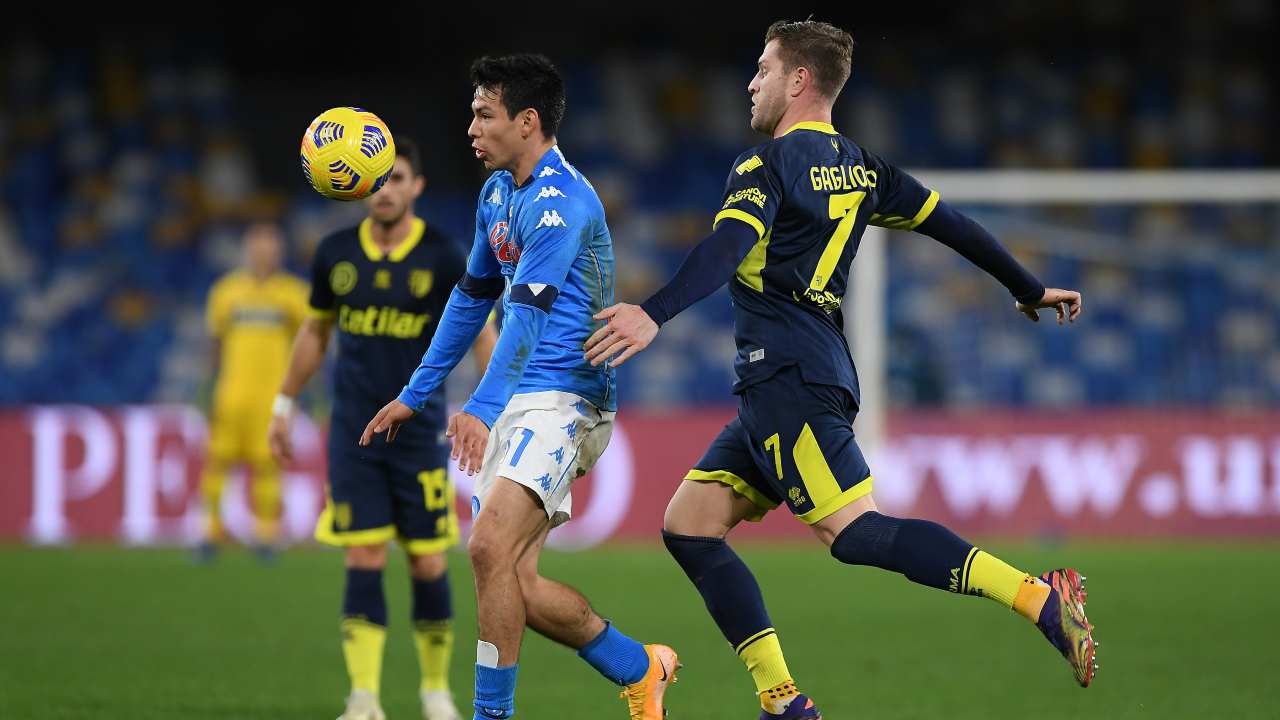 Lozano e Gagliolo in azione