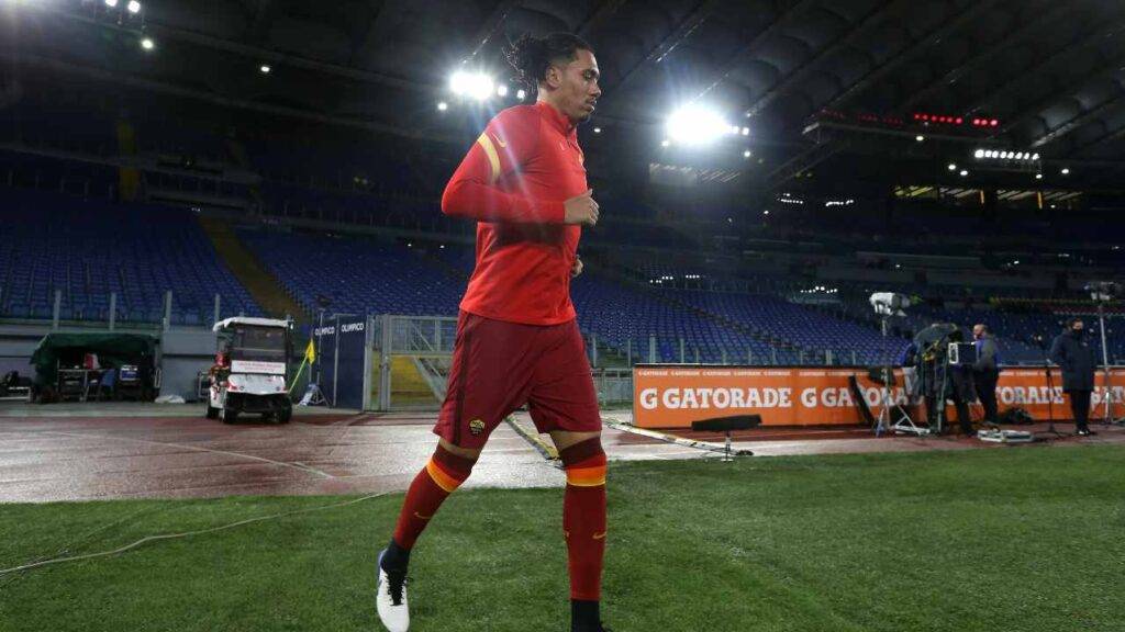 smalling ingresso in campo